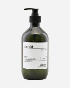MERAKI Body Wash - Linen Dew - 490ml Pumpflasche