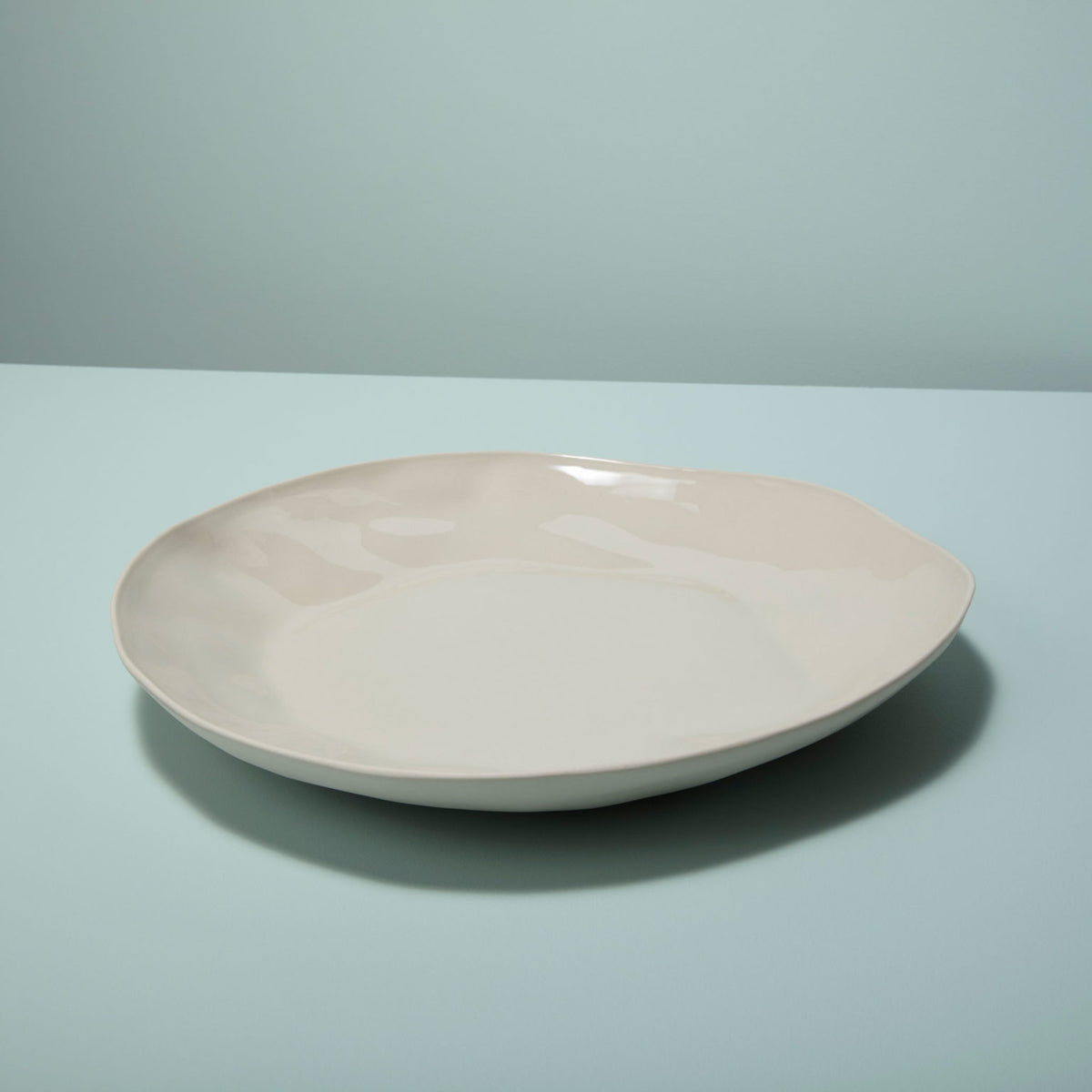 BeHome Piatto piatto XXL / Piatto per frutta ⌀ 35,5 cm - gres
