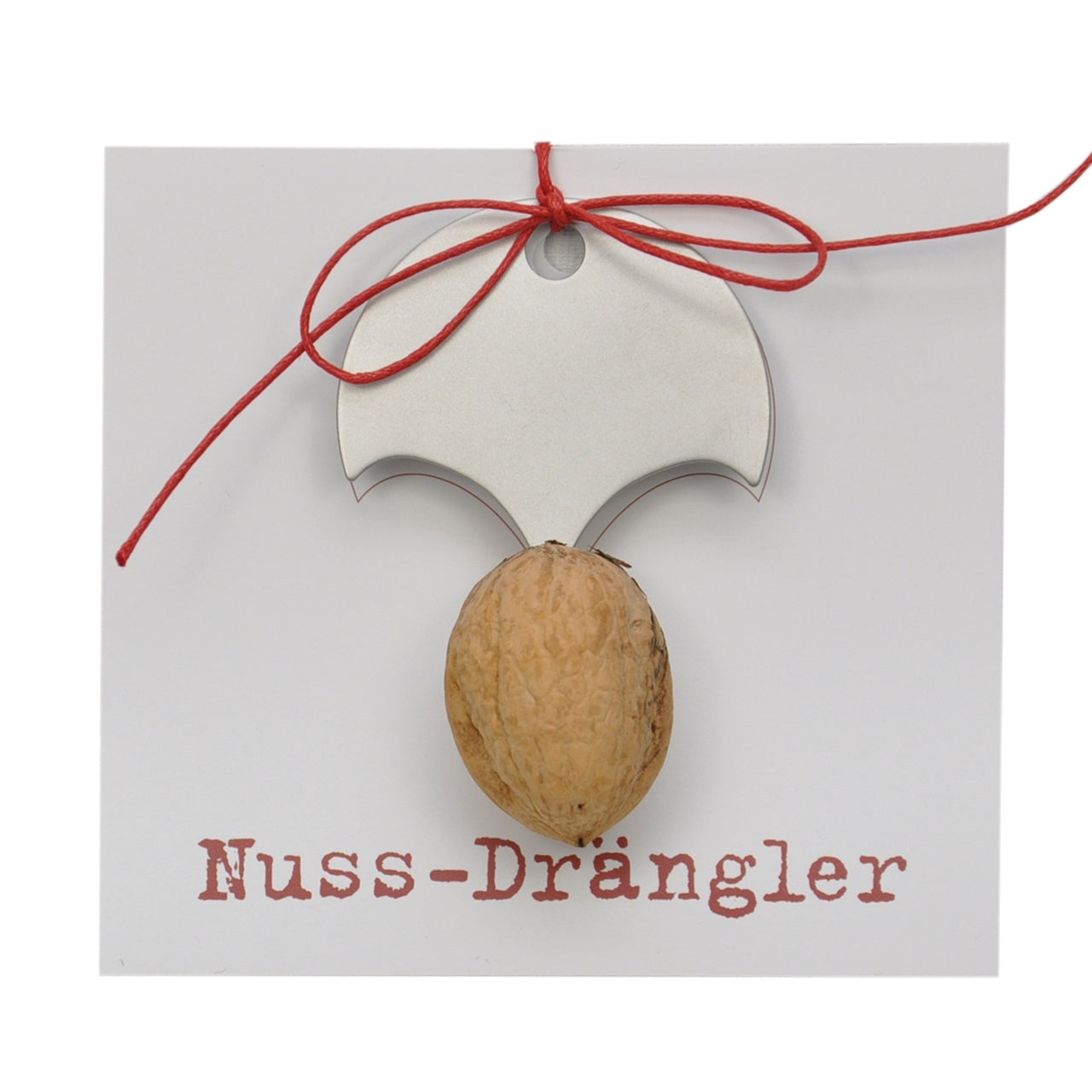 Nuss-Drängler – Walnuss-Öffner aus Edelstahl