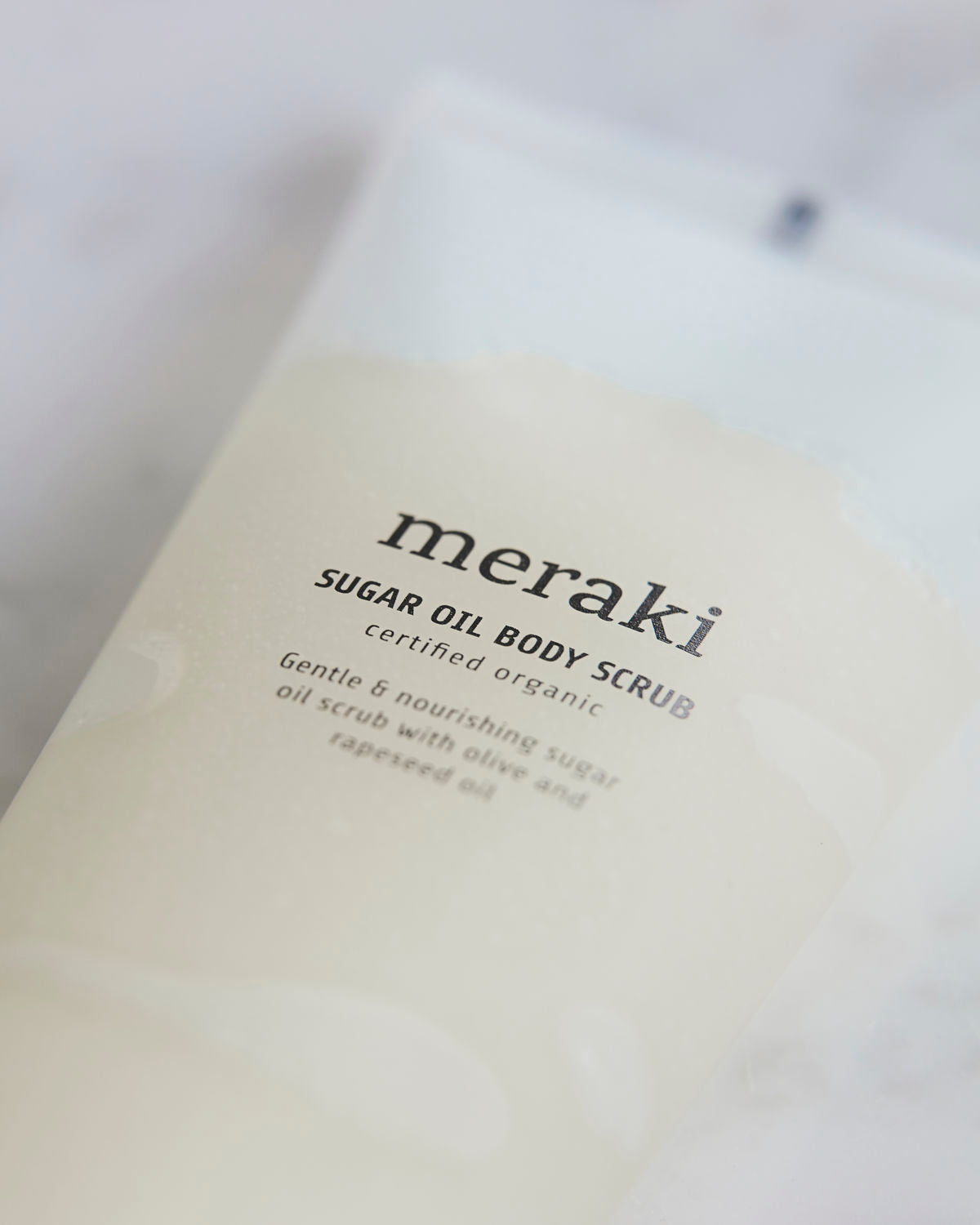 MERAKI Zucker & Öl Body Scrub - Peeling - Tube 150ml