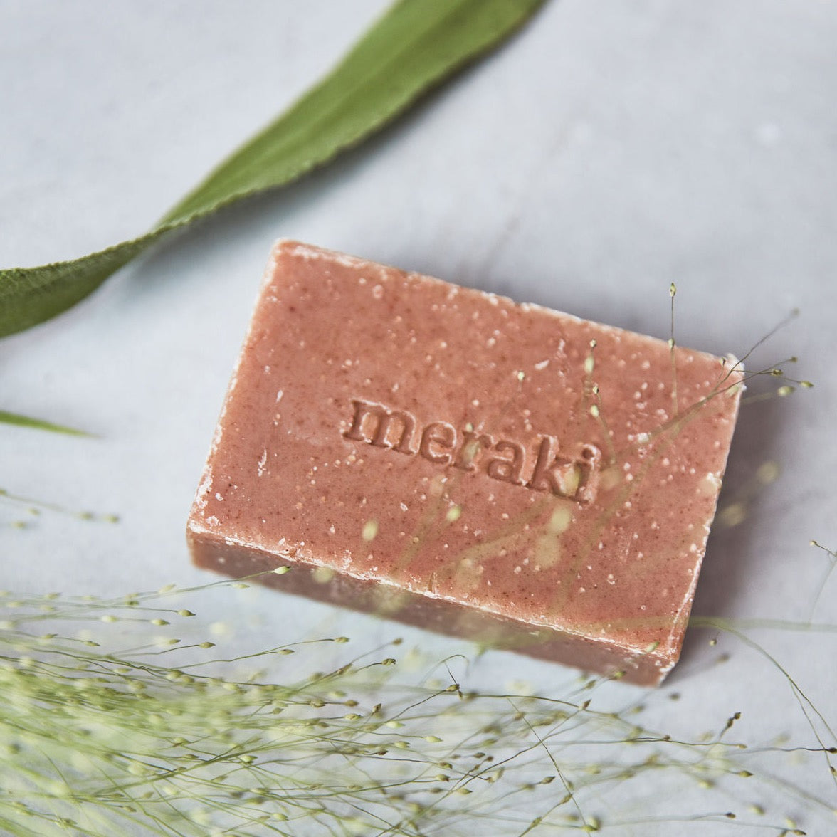 MERAKI Hand soap - Mangosteen - 100gr Blockseife