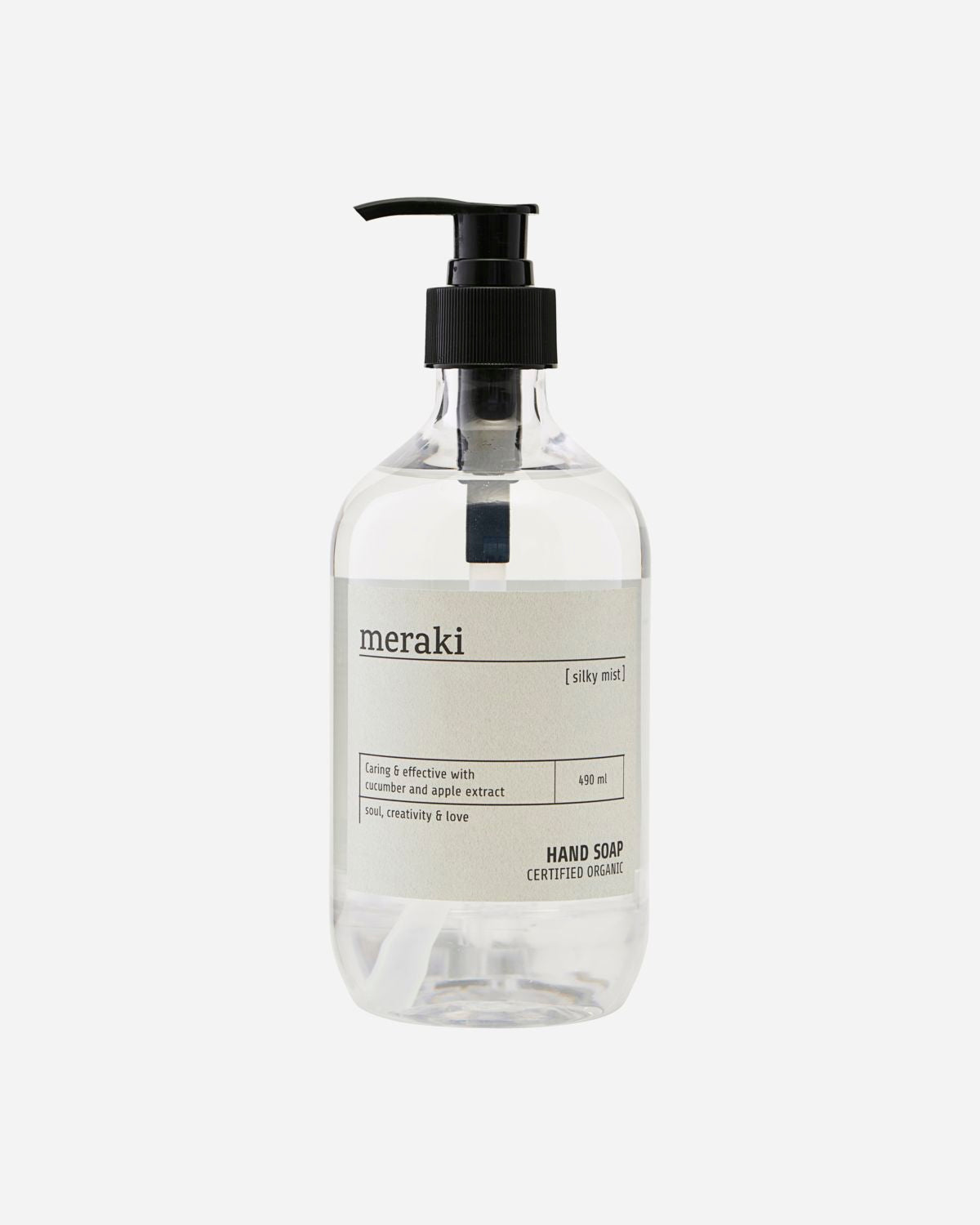 MERAKI Hand soap - Silky Mist - 490ml