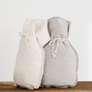 RIEMA Germany Wärmflaschenbezug EMMA - Bio-Baumwolle - Beige meliert