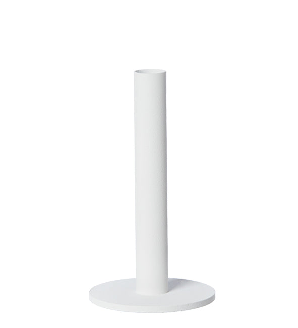 OOhhx VIENNA collection - Candle Holder TAPER D10 x H18 cm - White