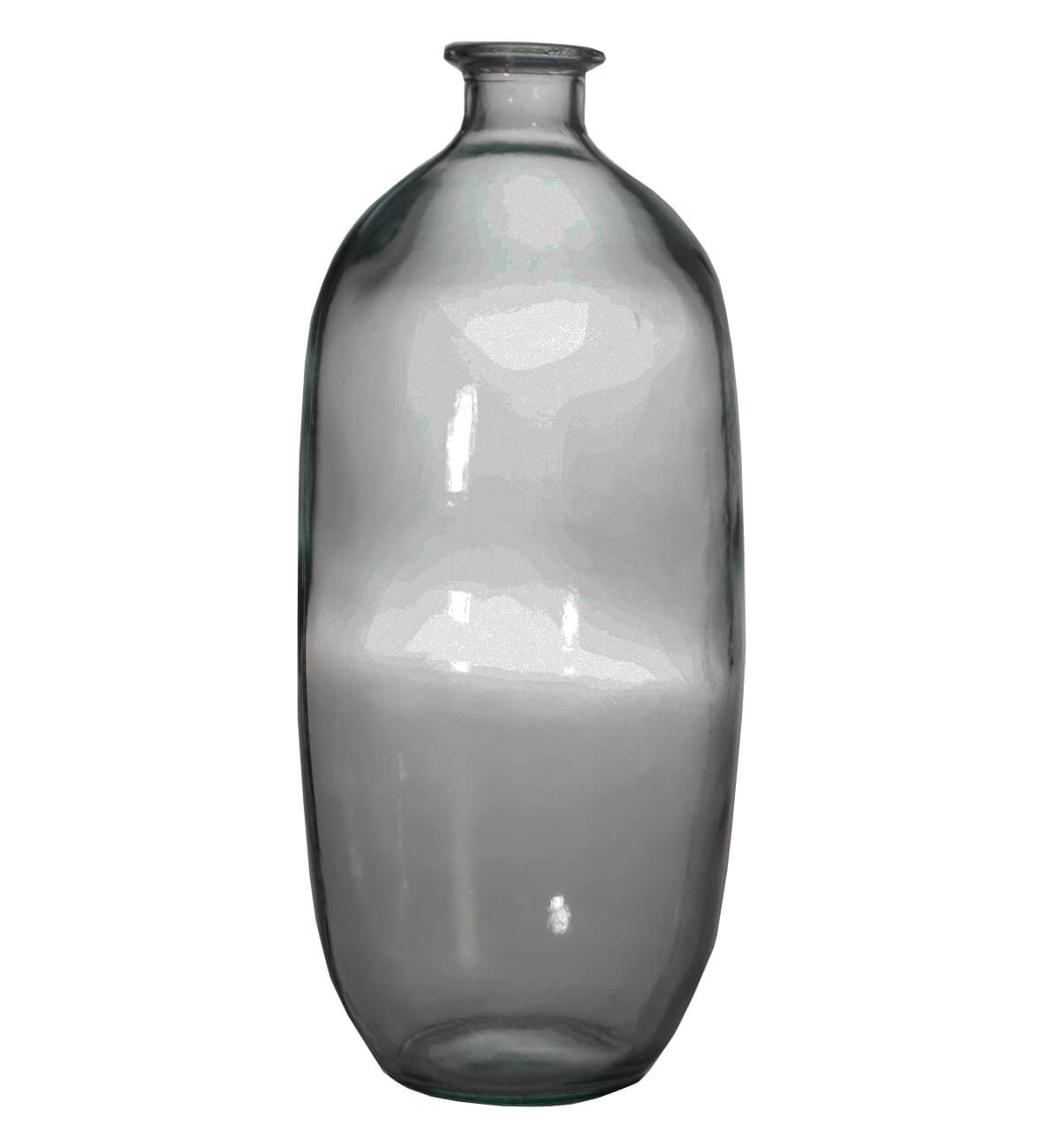 Flaschenvase BARCELONA aus recyceltem Glas