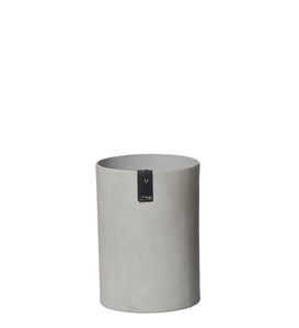 Tokyo Vase cement finish Hellgrau D11,5 x H19 cm