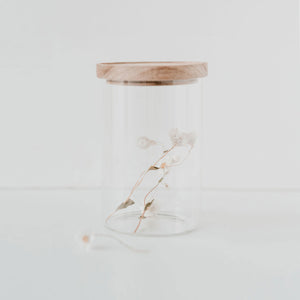 Vorratsglas "Herz" - 19 cm - transparent