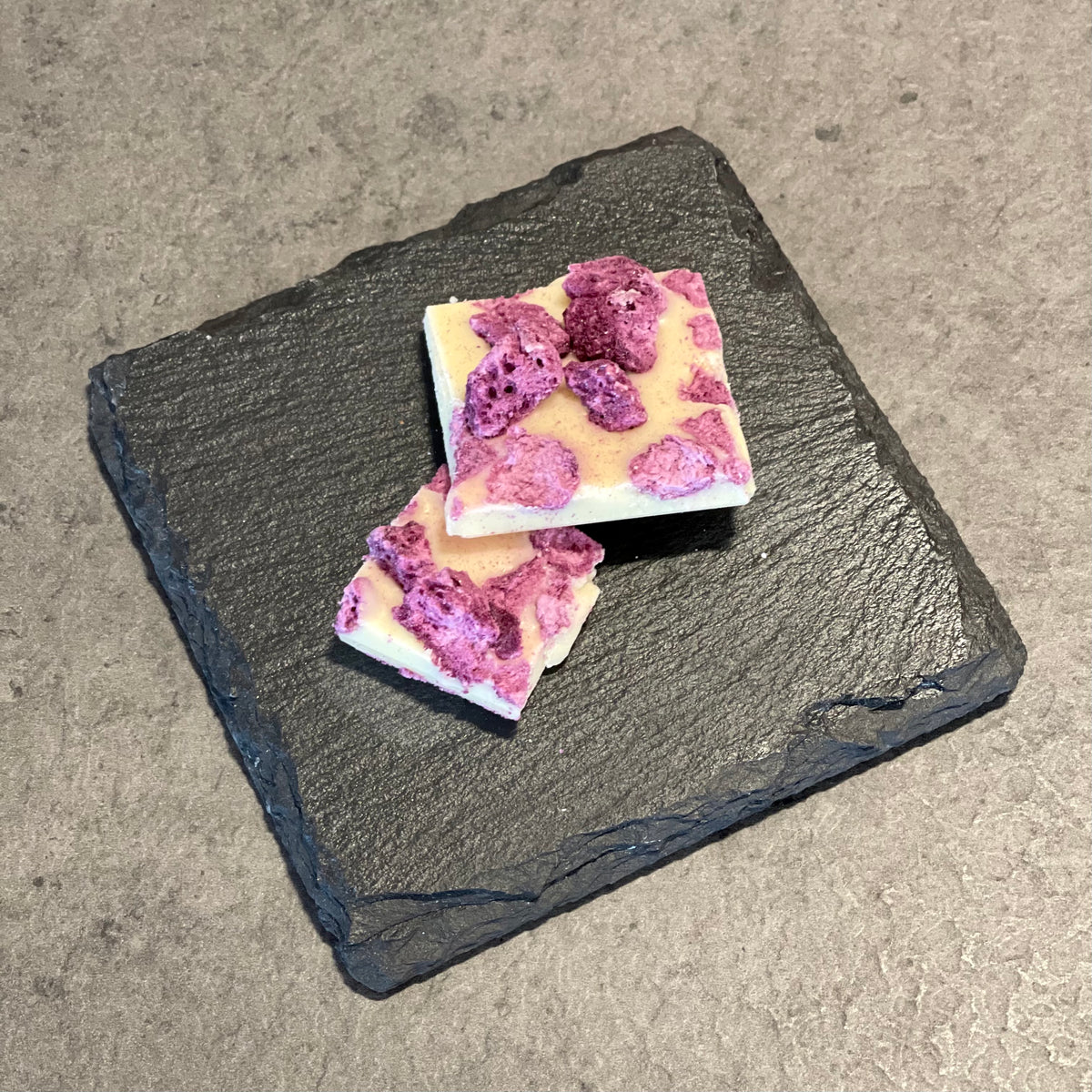 Slate Plates 10x10 cm - 4 Pieces