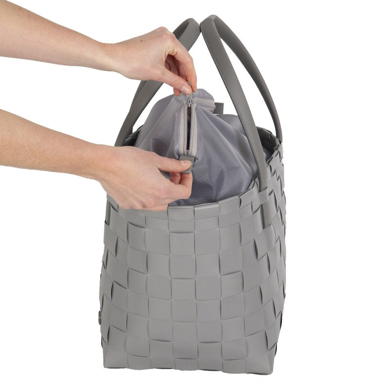 Shopper Color Deluxe - rushed grey / Grau