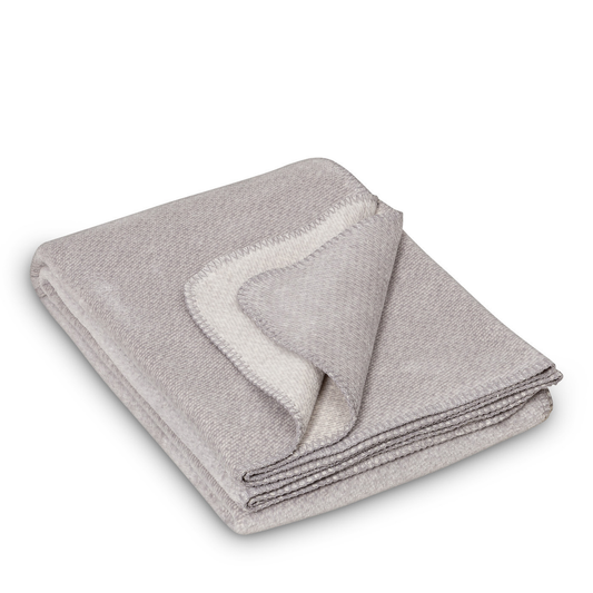 Riema Germany Kuscheldecke EMMA - BIO-Baumwolldecke 150x200 cm - Grau